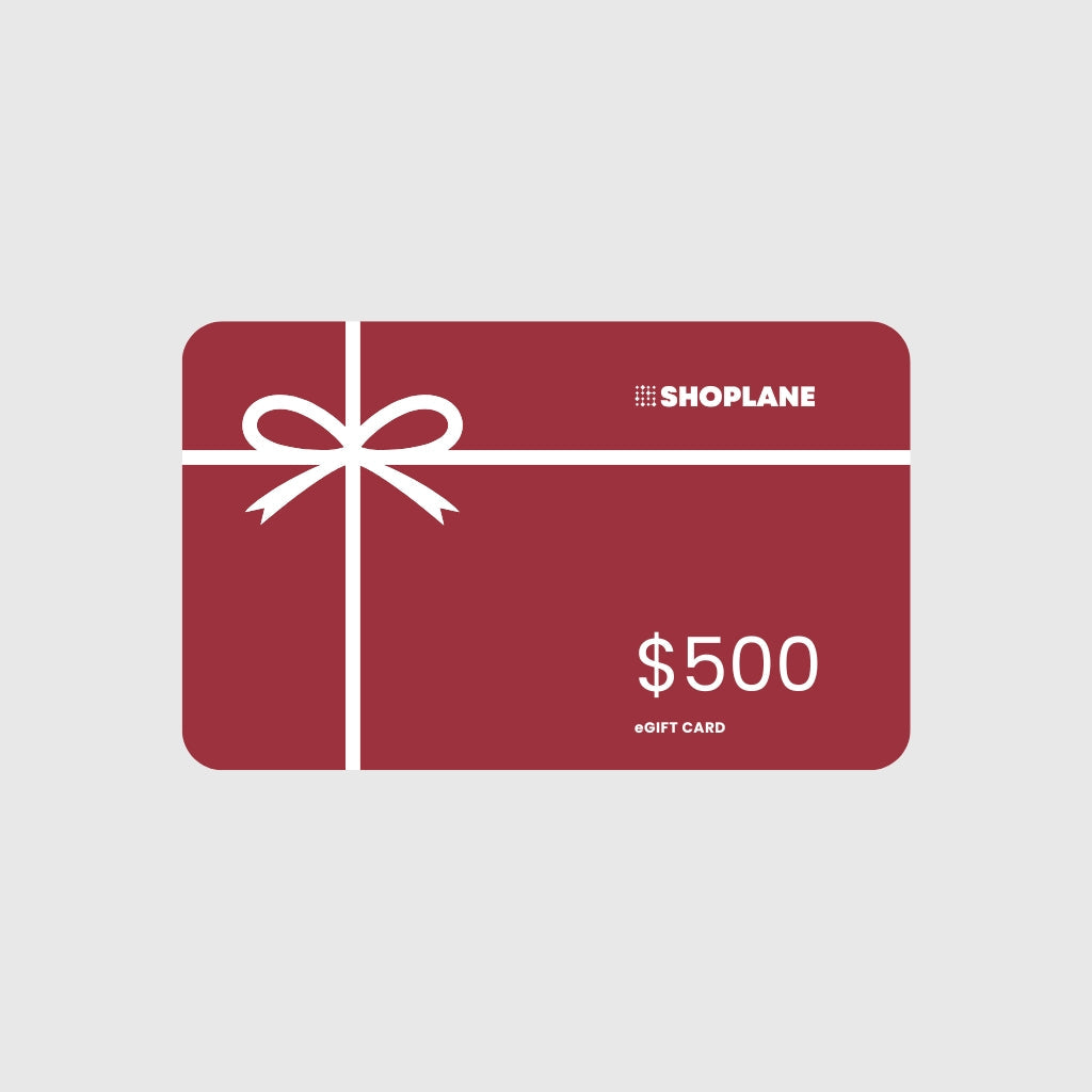 Shoplane Gift Card – Best Shopify Store Gift for Entrepreneurs - $500.00
