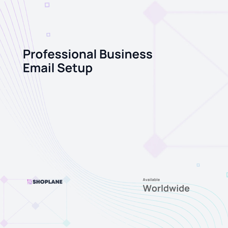 Professional Business Email Setup - Digital Service