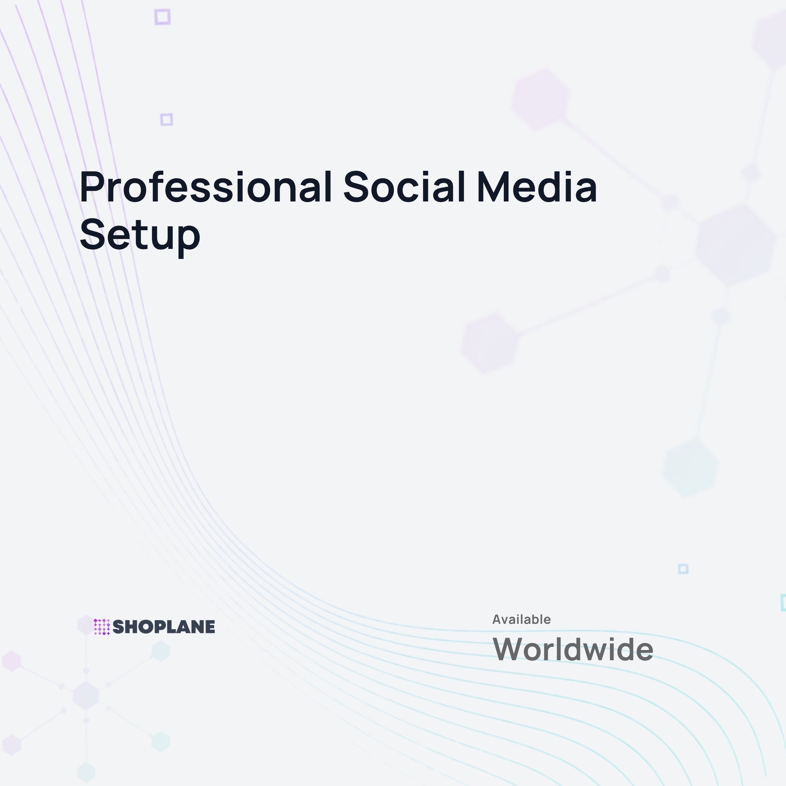 Professional Social Media Setup - Digital Service -