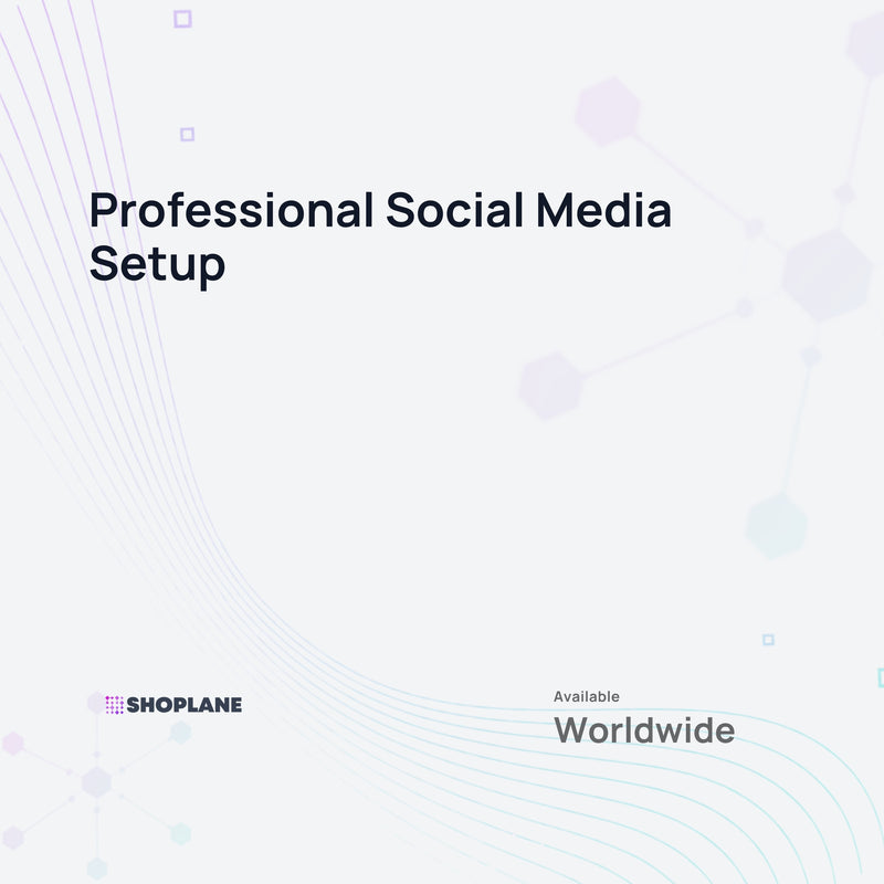 Professional Social Media Setup - Digital Service