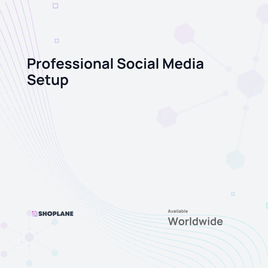 Professional Social Media Setup - Digital Service