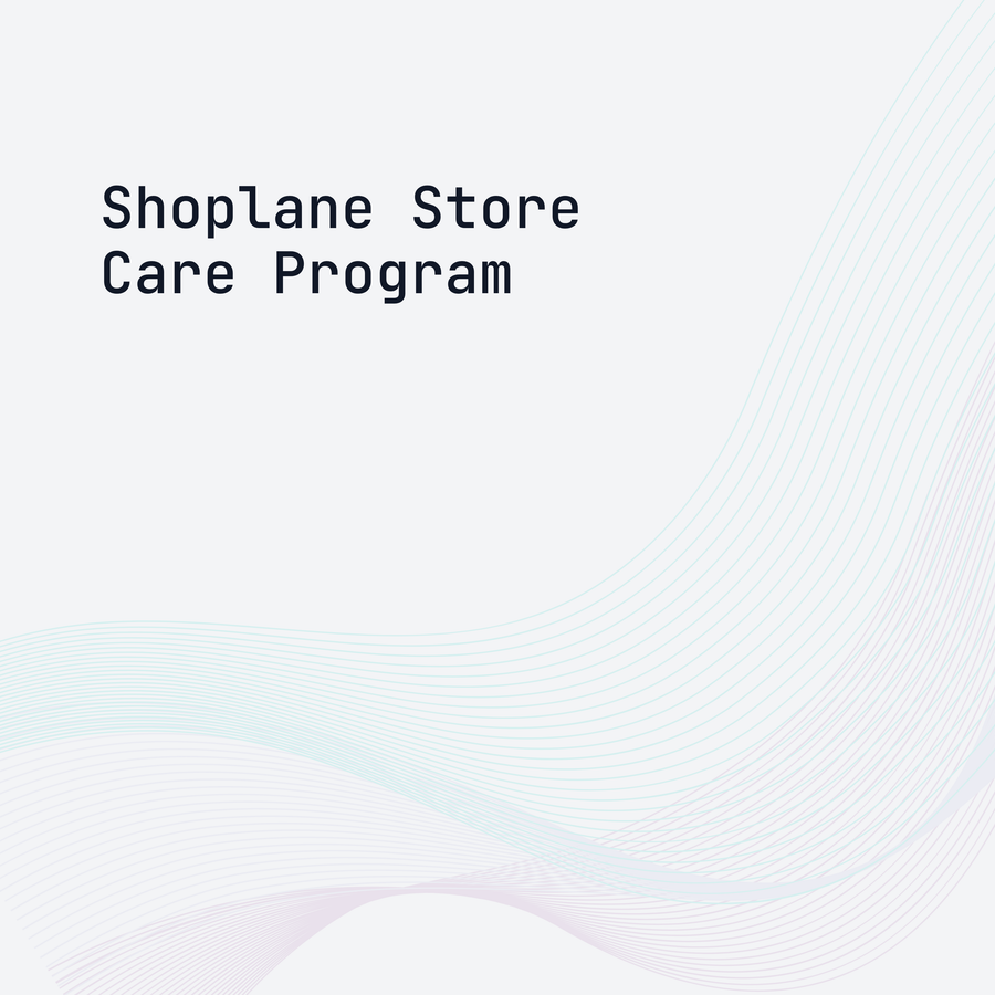 Shoplane Store Care Program - Digital Service